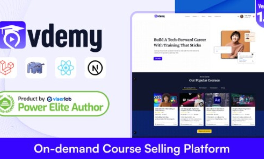 Vdemy v1.0 Nulled – On demand Course Selling Platform | LMS PHP Script