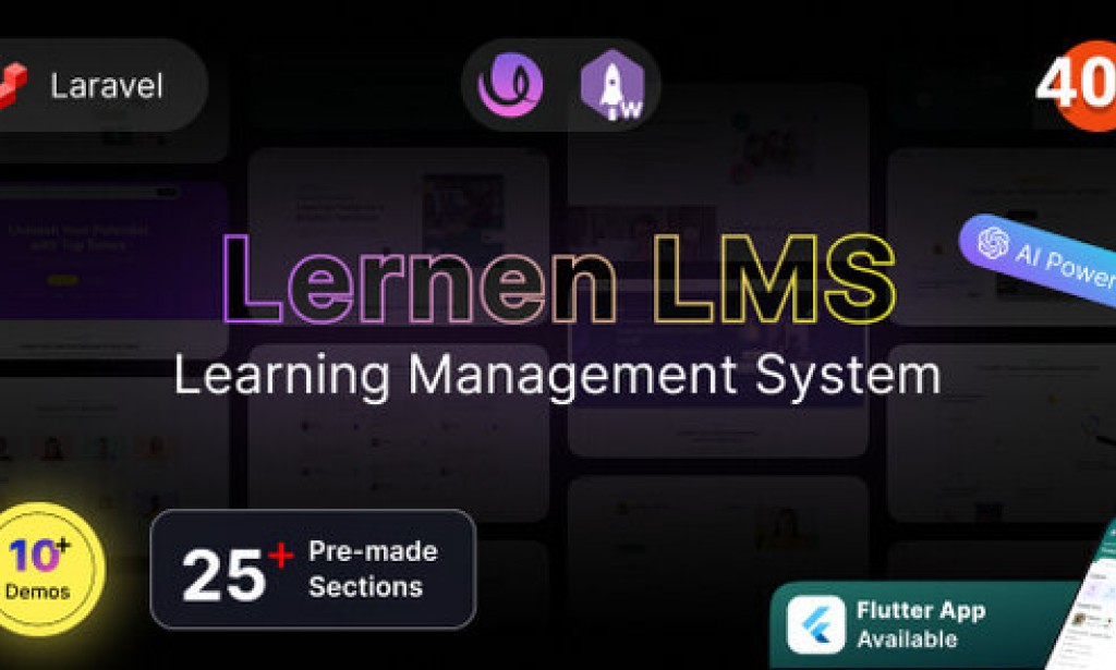 Lernen LMS v3.1.0 – Learning Management System PHP Script