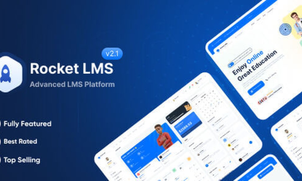 Rocket LMS v2.1 Nulled – Learning Management System PHP Script