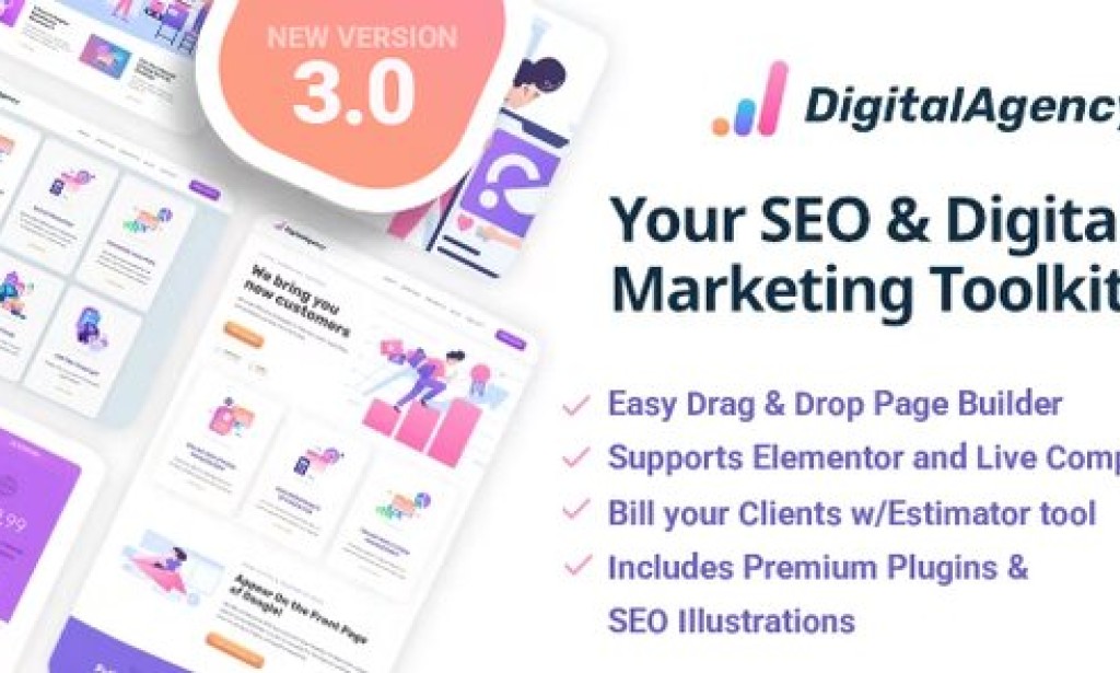 SEOWP v3.10.1 – Digital Marketing Agency and SEO WordPress Theme
