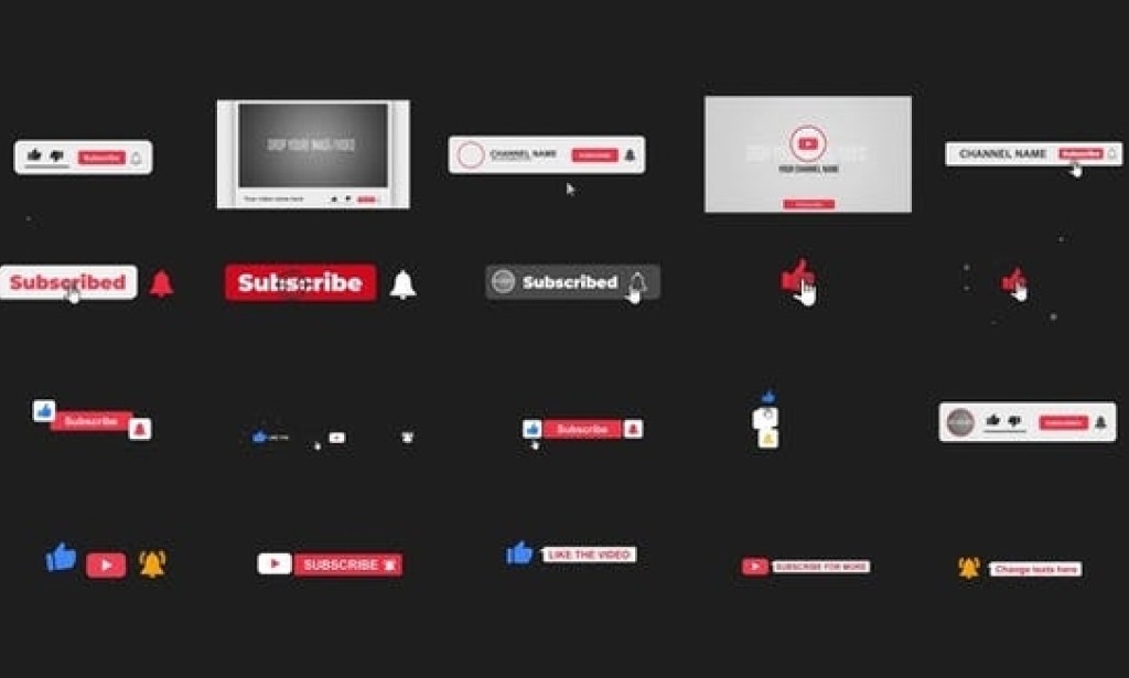 Youtube Subscriber Pack – Videohive After Effects Animation